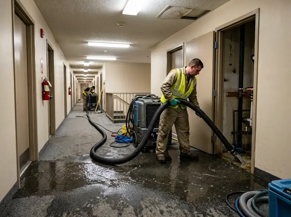 multi-unit-apartment-hallway-f-005 — frequently asked questions, Emergency Burst Pipe Water Extraction & Removal in Lemmon V…